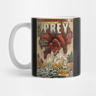 PREY - Predator Bear fight comic book fan art Mug